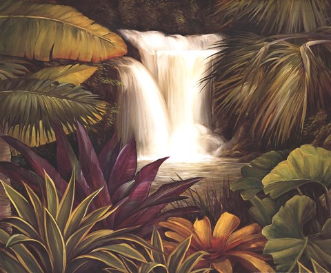 Framed Sacred Pool II Print