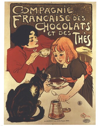 Framed Compagnie Francaise Print