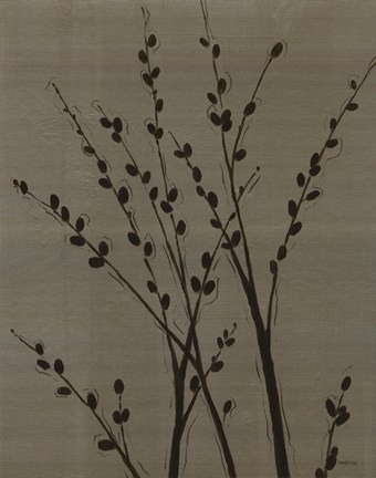 Framed Platinum Shadow II Print