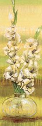Framed Gladiolas Print