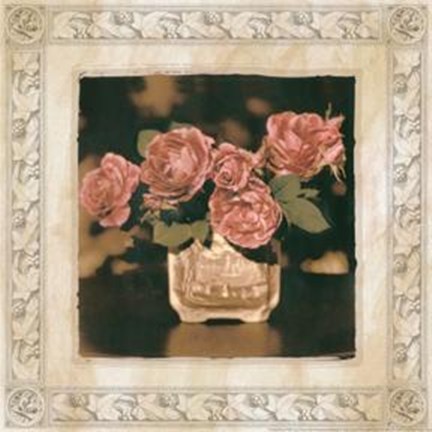 Framed English Rose II Print