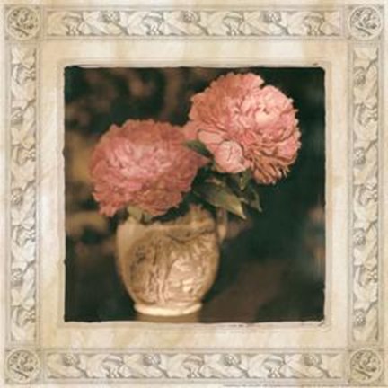 Framed Imperial Peony I Print