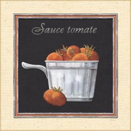 Framed Sauce Tomate Print