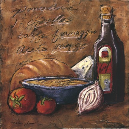 Framed Rustic Kitchen II Print