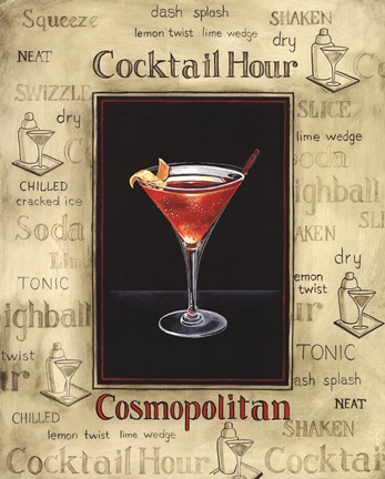 Framed Cosmopolitan Print