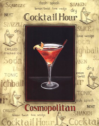 Framed Cosmopolitan - Special Print