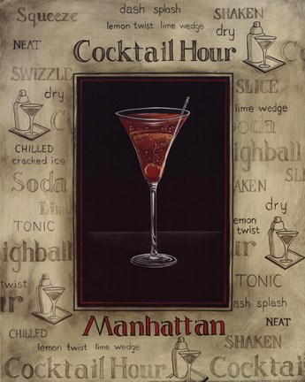 Framed Manhattan - Special Print