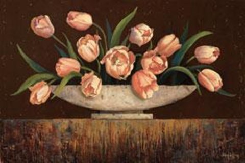 Framed Elegant Tulips Print