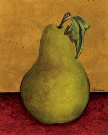 Framed Pear - Mini Print