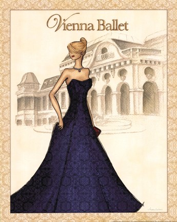 Framed Ballet Print