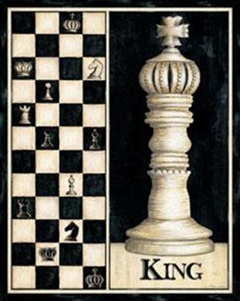 Framed Classic King - Mini Print