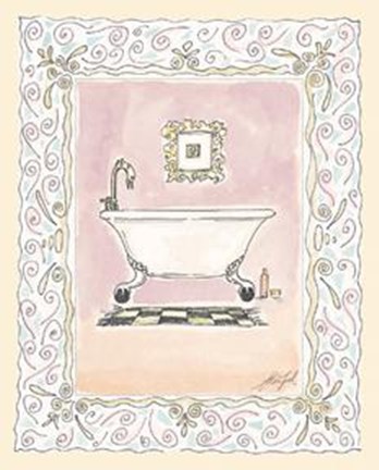 Framed Toilette I Print