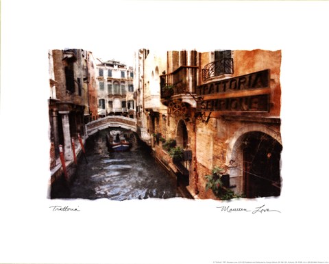 Framed Trattoria Print