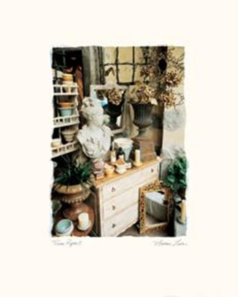 Framed Tuscan Repose II Print