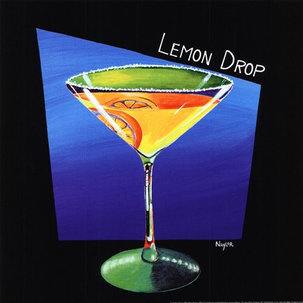 Framed Lemon Drop Print