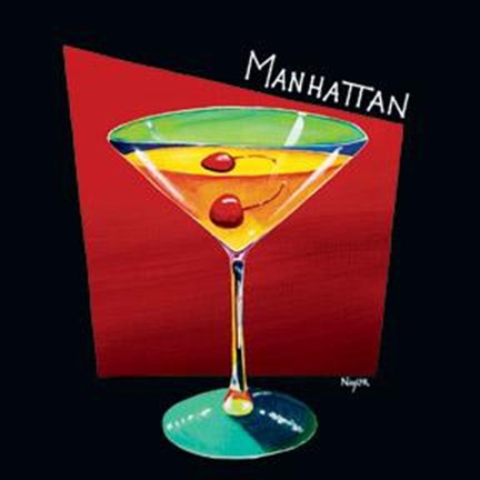 Framed Manhattan Print