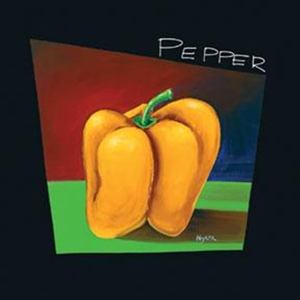 Framed Yellow Pepper - Mini Print