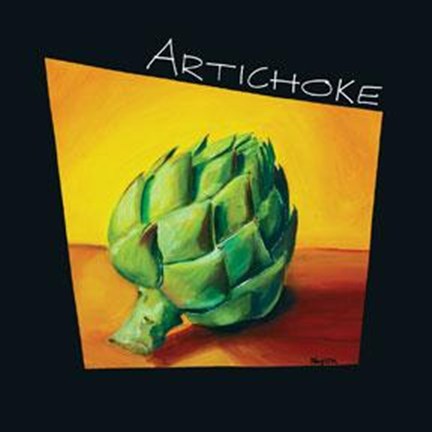 Framed Artichoke - Mini Print