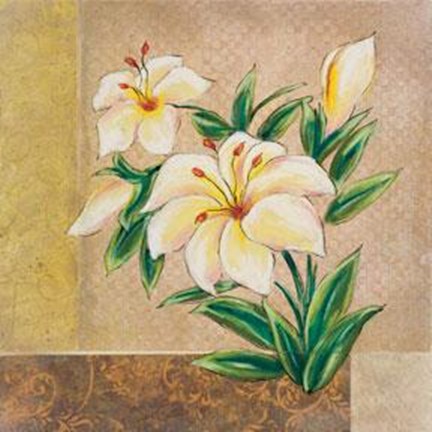 Framed Spring Floral II Print