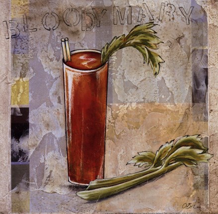 Framed Bloody Mary Print