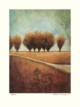 Framed Abstract Landscape I - Special Print