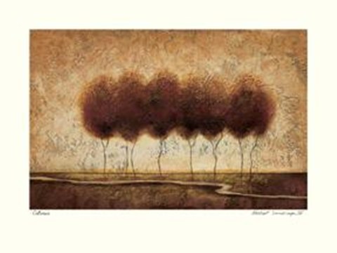 Framed Abstract Landscape IV - Special Print