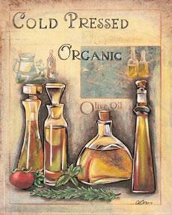 Framed Olive Oil II Print