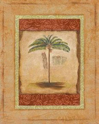 Framed Palm Botanical Study II - Special Print