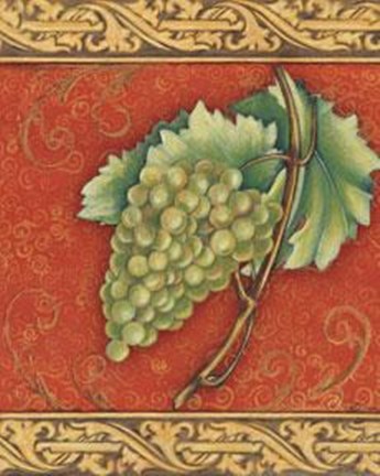 Framed Grape Tapestry II - Mini Print