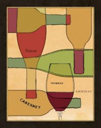 Framed Wine Cellar II Print