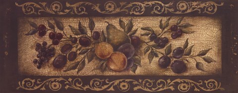 Framed Opulent Garland II Print