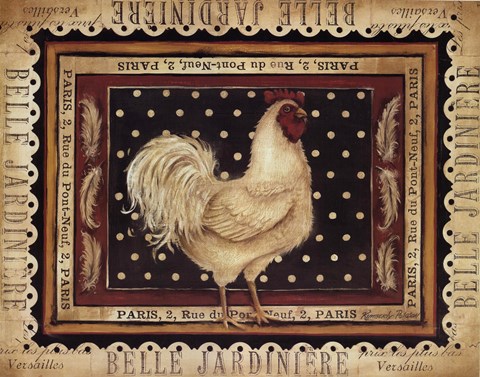 Framed Jaunty Plumerie I Print
