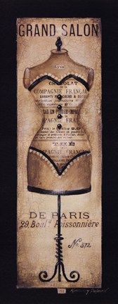Framed Grand Salon No 372 Print