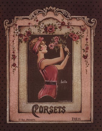 Framed Corsets I Print