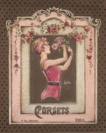 Framed Corsets I - Mini Print