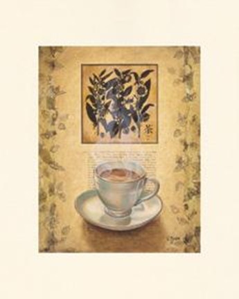 Framed Tea Defined Print