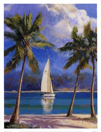 Framed Island Breeze Print
