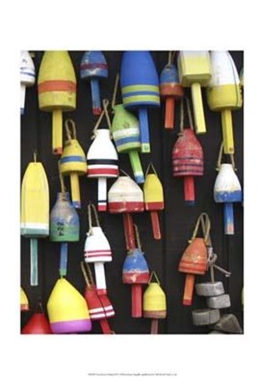 Framed Northeast Harbor II Print