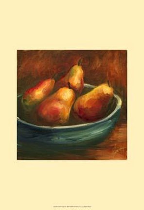 Framed Rustic Fruit I Print