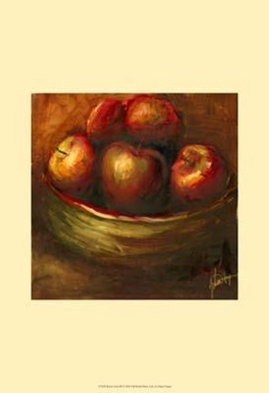 Framed Rustic Fruit III Print