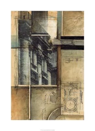 Framed Modern Thought II Print