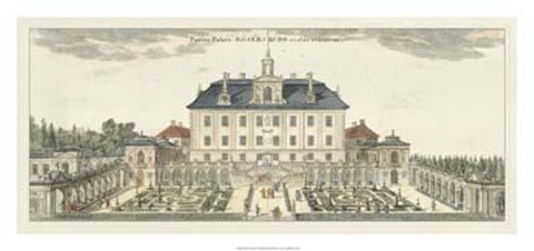 Framed Palace Garden Print