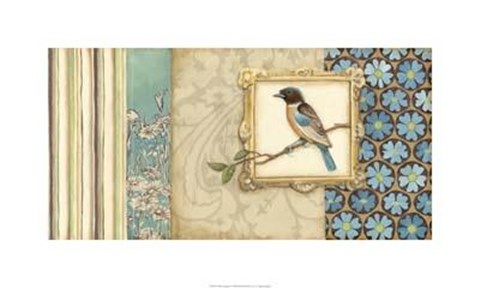 Framed Parlor Songbird I Print