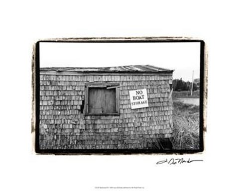 Framed Backroads III Print