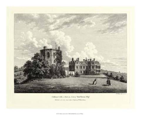 Framed Chilham Castle In Kent Print