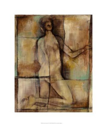 Framed Abstract Proportions II Print