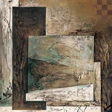 Framed Grafie I Print