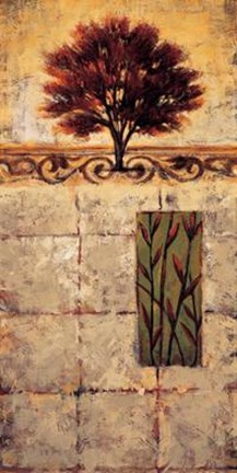 Framed Stately I Print