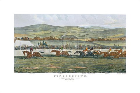 Framed Finish, Punchestown Print