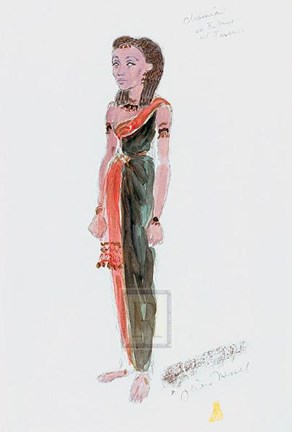 Framed Designs for Cleopatra I Print